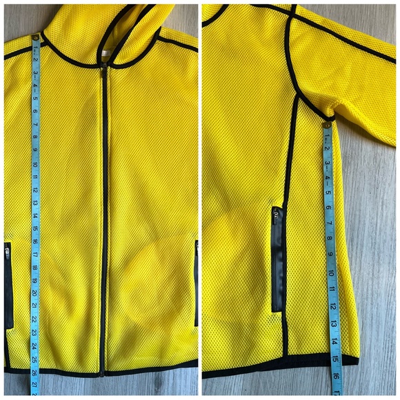 Zara Mesh Hoodie Jacket Size Large - Picture 13 of 15
